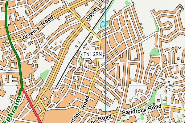 TN1 2RN map - OS VectorMap District (Ordnance Survey)