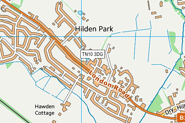 Map of ROBERT HANSELL DESIGN LTD at district scale
