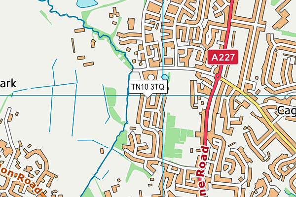 TN10 3TQ map - OS VectorMap District (Ordnance Survey)