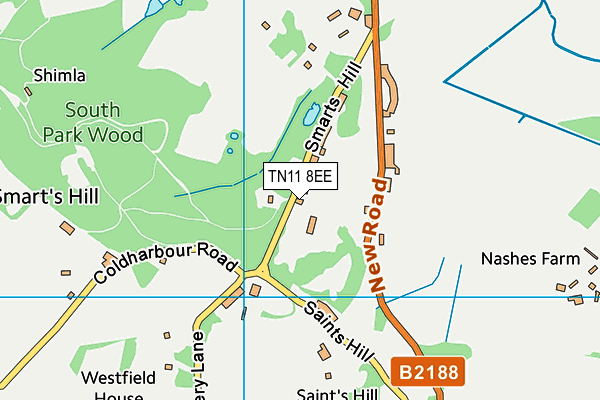 Map of OAKFIELD TQ LIMITED at district scale