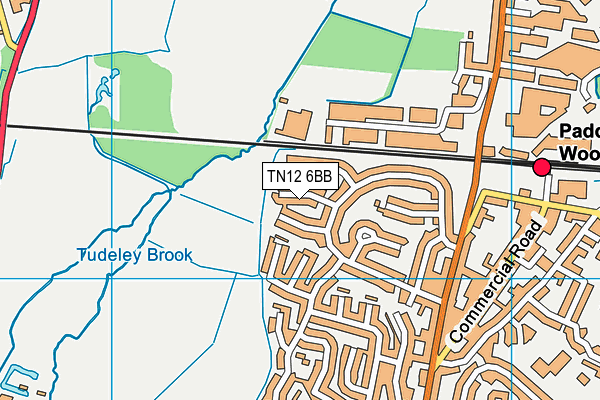 Map of RCFLYINGBOOTCAMP LTD at district scale