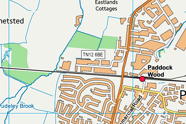 Map of GOLD OPTICAL ( TENTERDEN) LTD at district scale