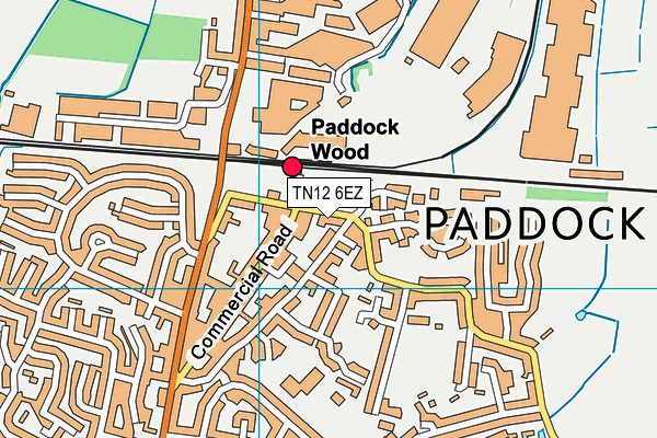 Map of SIMLA CUSINE PADDOCK WOOD LIMITED at district scale