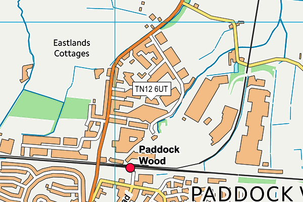 Map of LOWE (PADDOCK WOOD) LIMITED at district scale