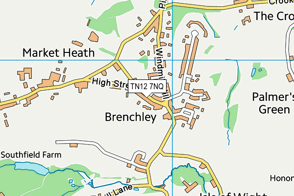 Map of BIRCH GROVE LIMITED LIMITED at district scale