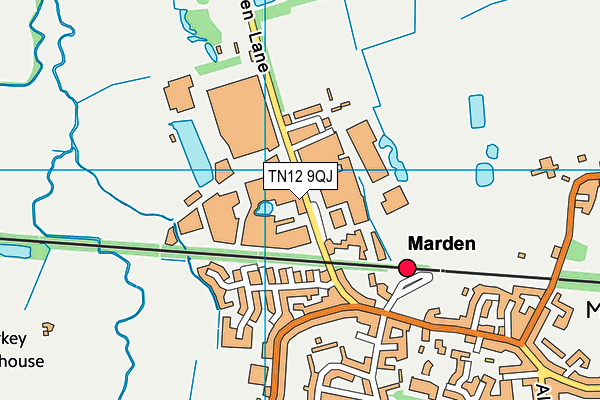 Map of MEDWAY MANAGEMENT (TONBRIDGE) LIMITED at district scale
