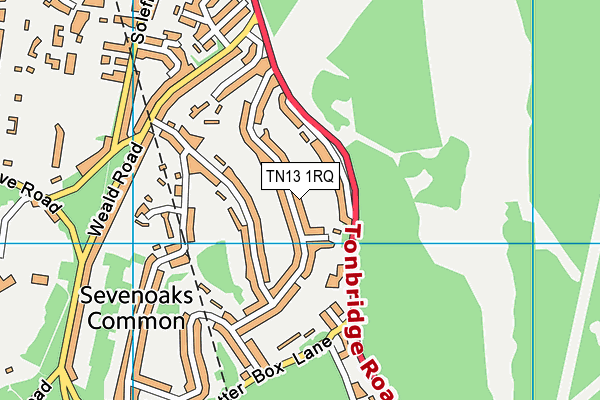 Map of SENNOCKE RESIDENTIAL LTD at district scale