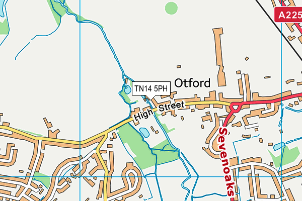 TN14 5PH map - OS VectorMap District (Ordnance Survey)