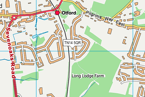 Map of ALASTAIR JAMES LIMITED at district scale