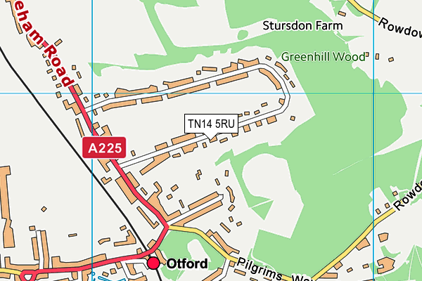 Map of 17 SPENCER ROAD LTD at district scale