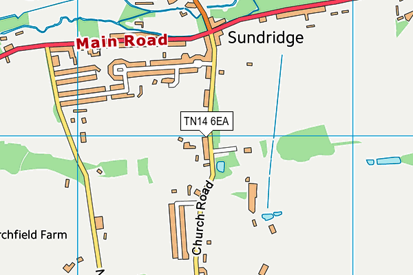 Sundridge and Brasted Church of England Voluntary Controlled Primary School map (TN14 6EA) - OS VectorMap District (Ordnance Survey)