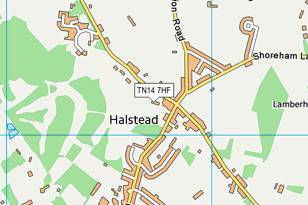 Map of HEADLANDS (THORPENESS) LIMITED at district scale