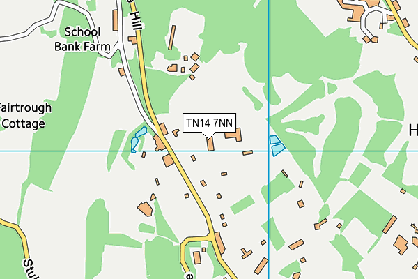 Map of COOLINGS GREEN & PLEASANT LTD at district scale