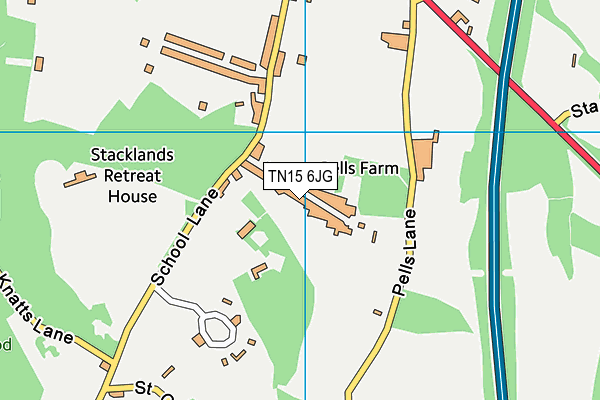 Map of SWANLEY TRAVEL LIMITED at district scale