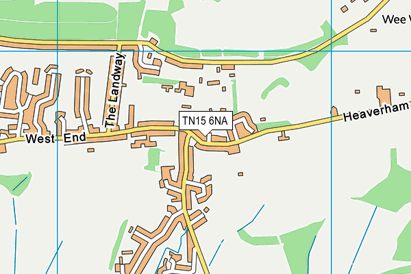 Map of OAST HOUSE ENTERPRISES LIMITED at district scale