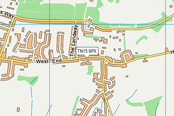 Map of BINFIELD FARM (IOW) LLP at district scale