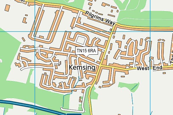 Map of KEMSING CONSULTING LIMITED at district scale