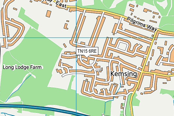 Map of KEMSING NEWS LIMITED at district scale