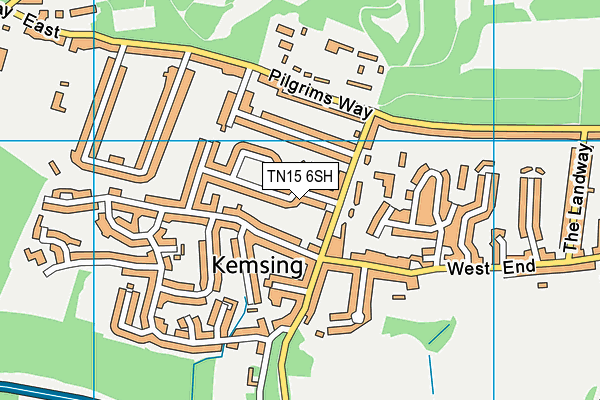 Map of KENT WILL WRITERS LIMITED at district scale