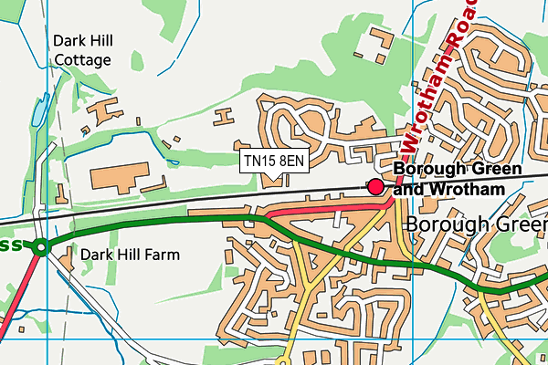 TN15 8EN map - OS VectorMap District (Ordnance Survey)