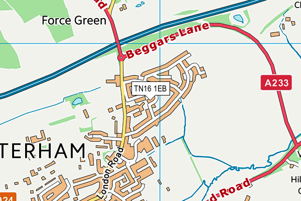 Map of TAILS OF WESTERHAM LIMITED at district scale