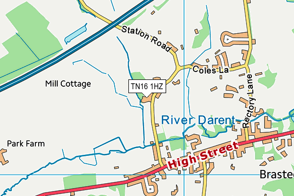 Map of ROSEMOUNT PROPERTIES WEST BYFLEET LIMITED at district scale