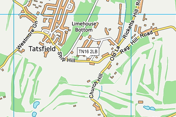 TN16 2LB map - OS VectorMap District (Ordnance Survey)