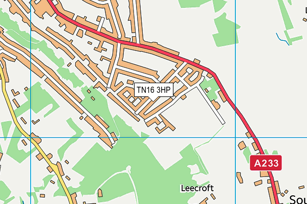 TN16 3HP map - OS VectorMap District (Ordnance Survey)
