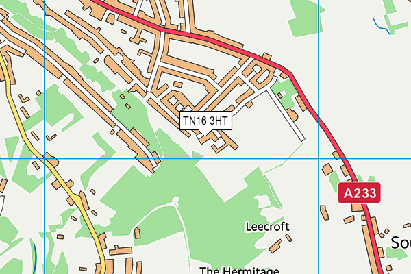 TN16 3HT map - OS VectorMap District (Ordnance Survey)
