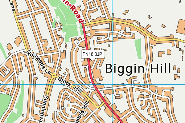 Map of BIGGIN CAFE LTD at district scale