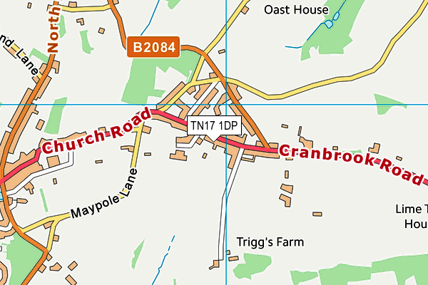 Map of MIDLANDS GOLF ACADEMY LIMITED at district scale