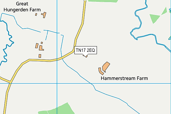 TN17 2EQ map - OS VectorMap District (Ordnance Survey)