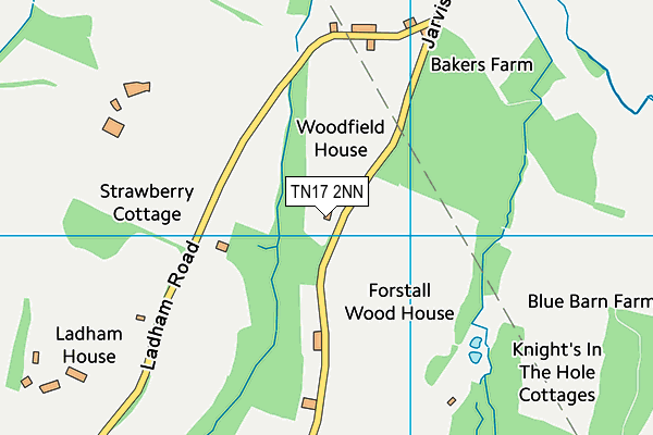 TN17 2NN map - OS VectorMap District (Ordnance Survey)