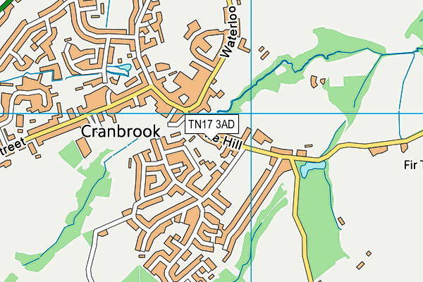 Map of BECKINGHAM HOMES (CAMBERLEY) LTD at district scale