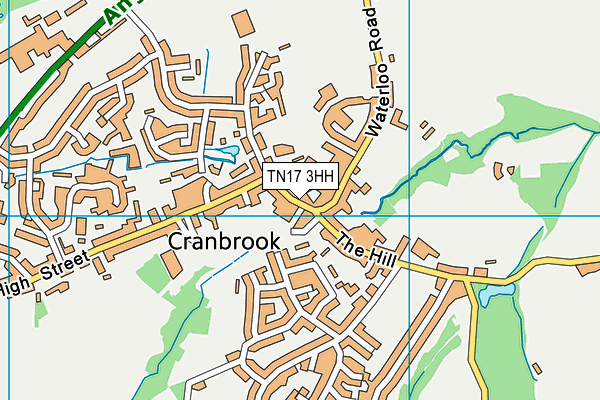 TN17 3HH map - OS VectorMap District (Ordnance Survey)