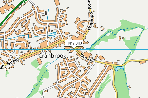 TN17 3HJ map - OS VectorMap District (Ordnance Survey)