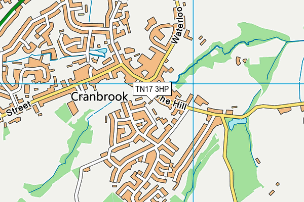 TN17 3HP map - OS VectorMap District (Ordnance Survey)