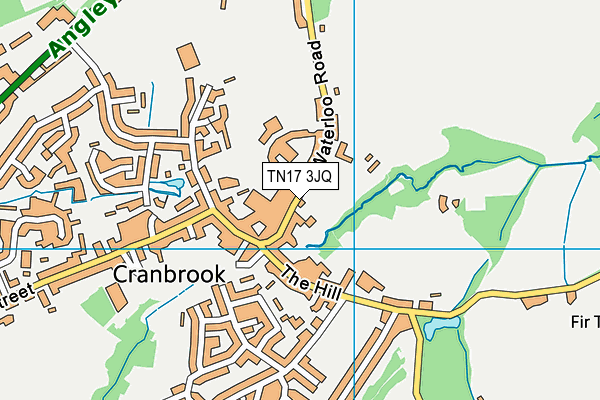 TN17 3JQ map - OS VectorMap District (Ordnance Survey)