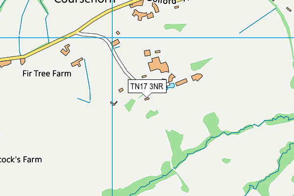 TN17 3NR map - OS VectorMap District (Ordnance Survey)