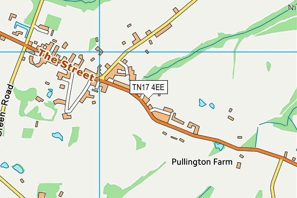 TN17 4EE map - OS VectorMap District (Ordnance Survey)