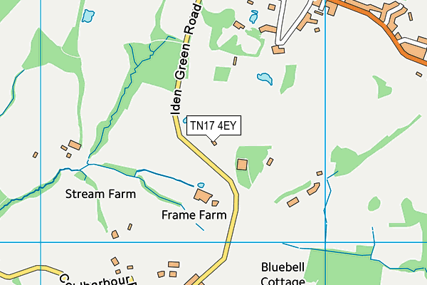 TN17 4EY map - OS VectorMap District (Ordnance Survey)