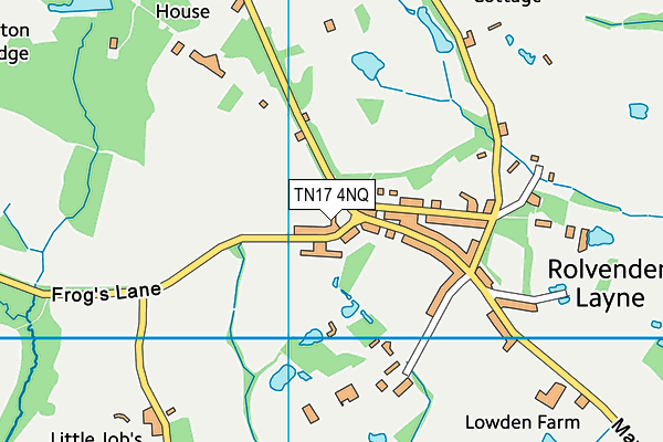 TN17 4NQ map - OS VectorMap District (Ordnance Survey)
