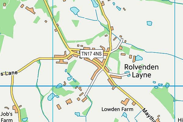 TN17 4NS map - OS VectorMap District (Ordnance Survey)