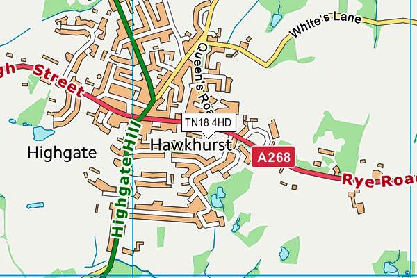 Map of HEATHCROFT LIMITED at district scale