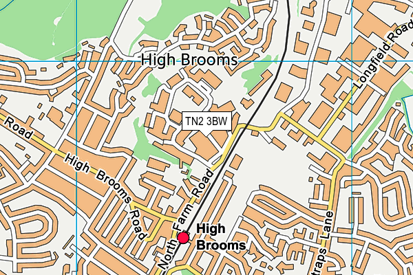 Map of BROWN KNIGHT & TRUSCOTT LIMITED at district scale
