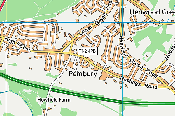 Map of BLADERUNNERS (KENT) LTD at district scale