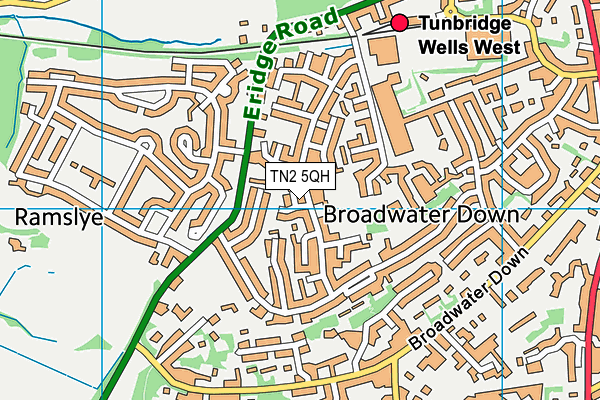 Map of TUDOR ROSE MANAGEMENT COMPANY LIMITED at district scale
