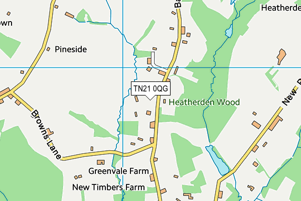 Map of HURSTWOOD FEEDS LIMITED at district scale