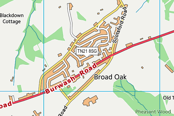 Map of BEAST PLUS K9 LTD at district scale