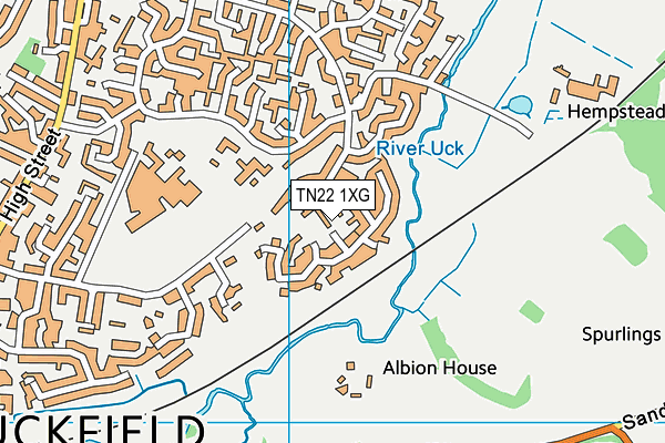 Map of A. B HOWELLS LIMITED at district scale